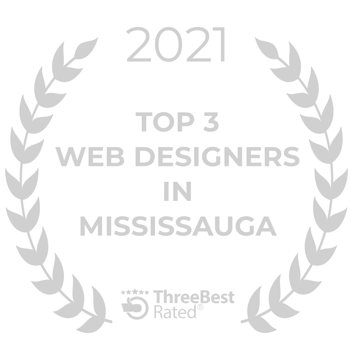 Top Web Designer 2021 Badge Awarded By 3 Best Rated