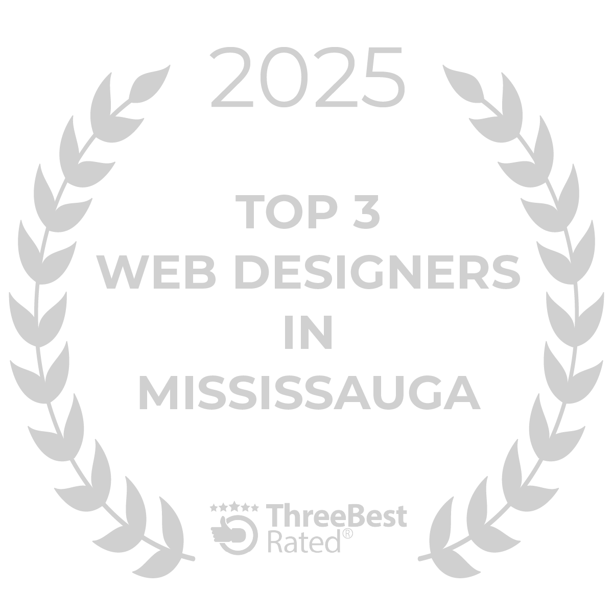 Top Web Designer 2025 Badge Awarded By 3 Best Rated